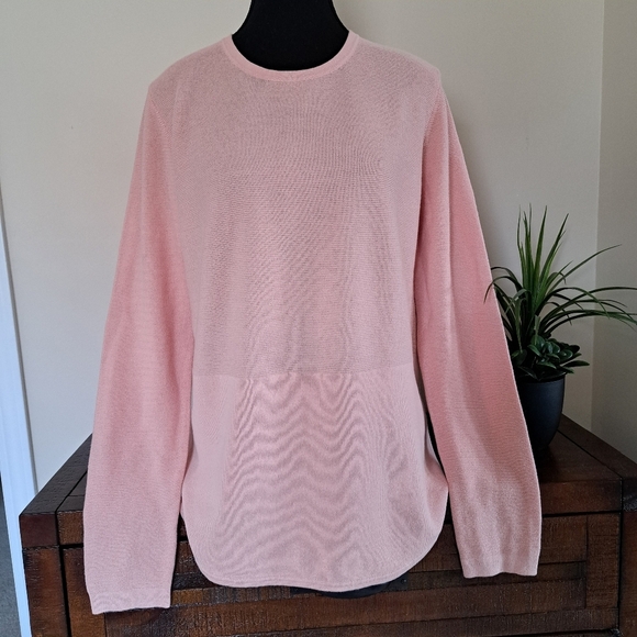 ❤️NWT Kersh Peach Long Sleeve Sweater Women's Small Knit Tunic Length Pink - Picture 4 of 15